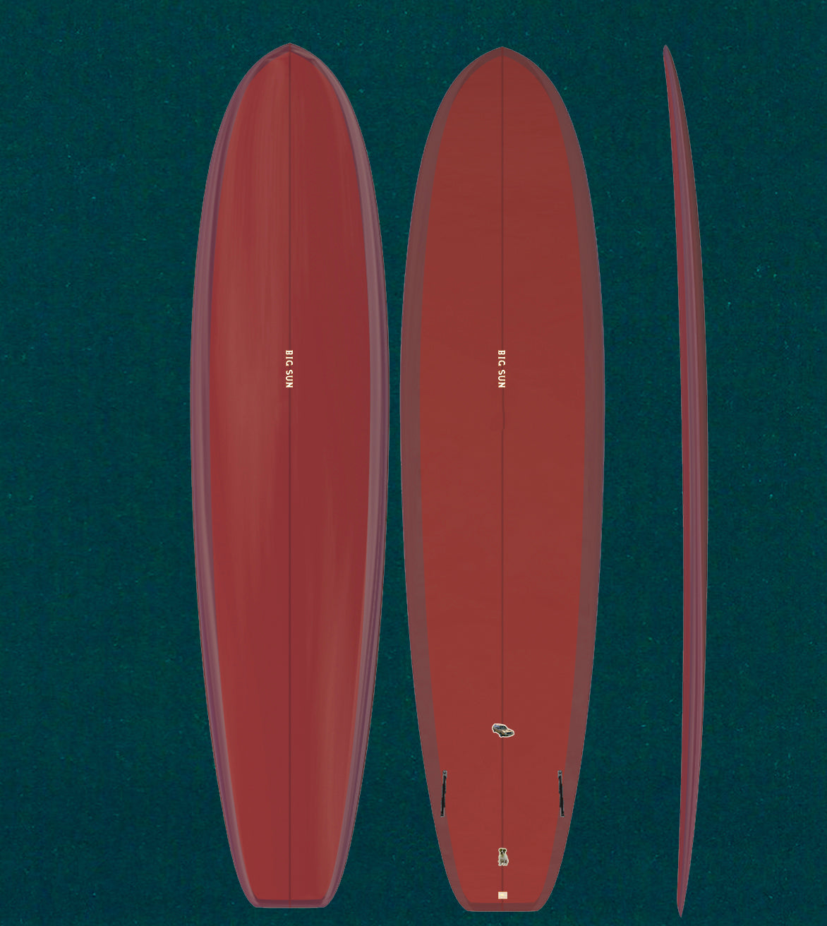 MID STUBBY KEEL - (8’0x 22'7/16 x 2'3/4 @ 54L)