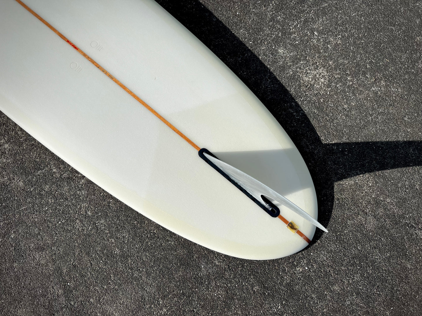 USED 9'7 Involvement Era Log | Pin Tail | Old Yellow Tint