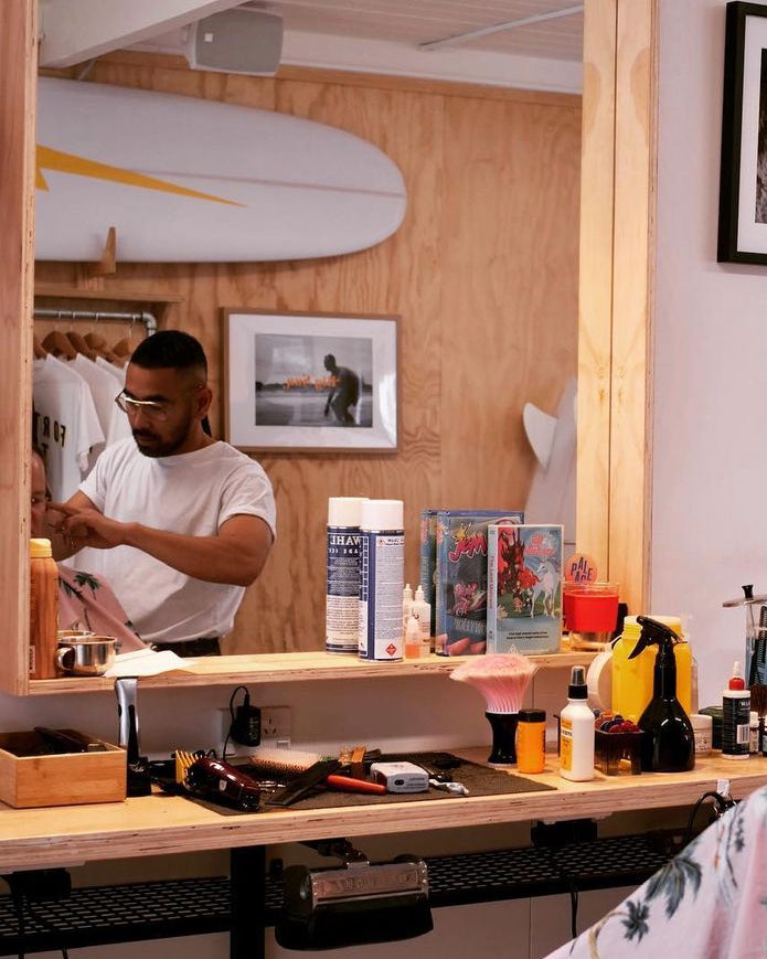 FORTY THIEVES BARBERSHOP - POP UP & WALL BOARD