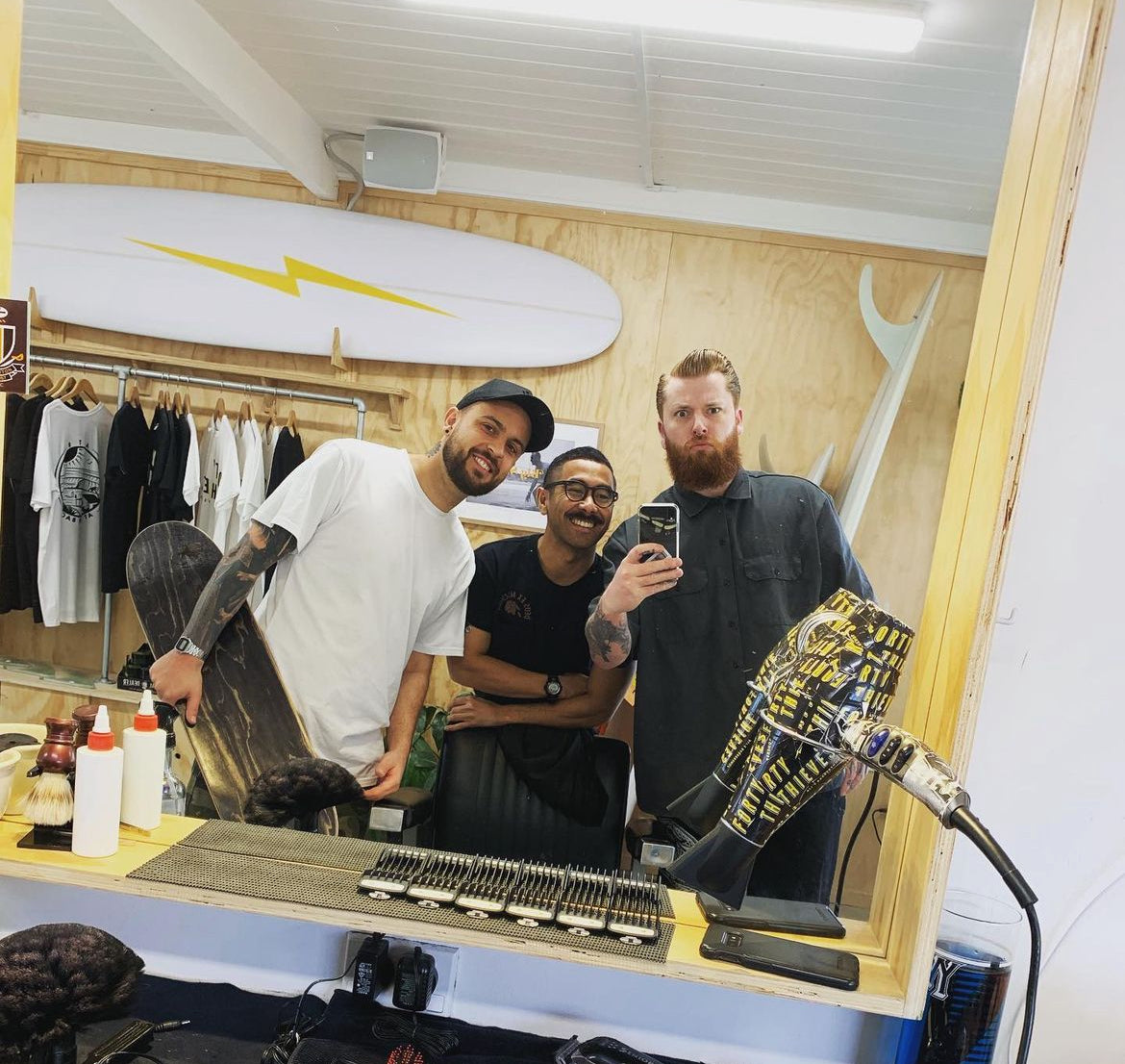 FORTY THIEVES BARBERSHOP - POP UP & WALL BOARD