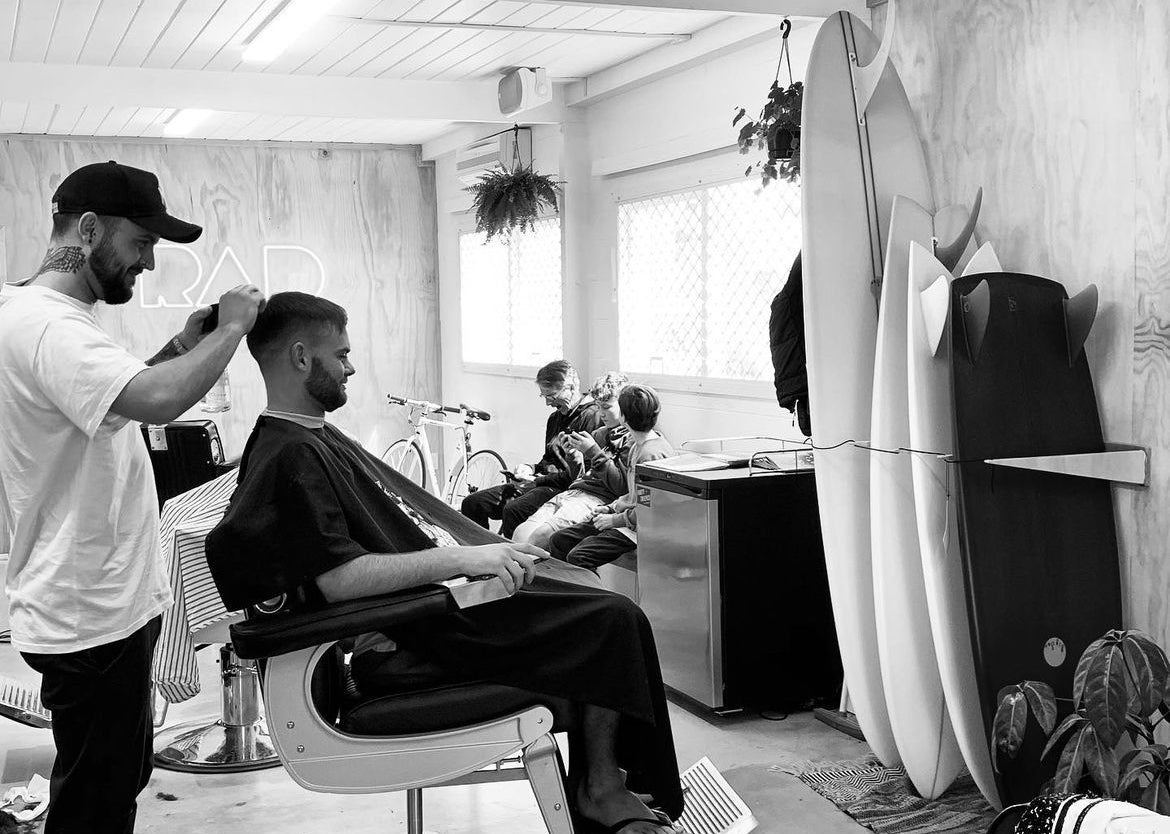 FORTY THIEVES BARBERSHOP - POP UP & WALL BOARD