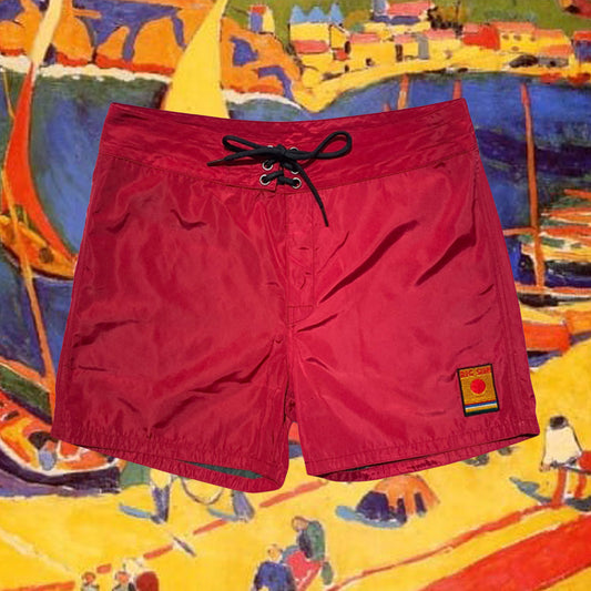 BIG SUN BOARD SHORT - GERRY LOPEZ RED