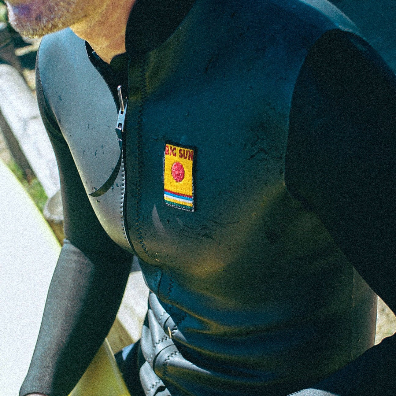 BIG SUN LONG SLEEVE VEST