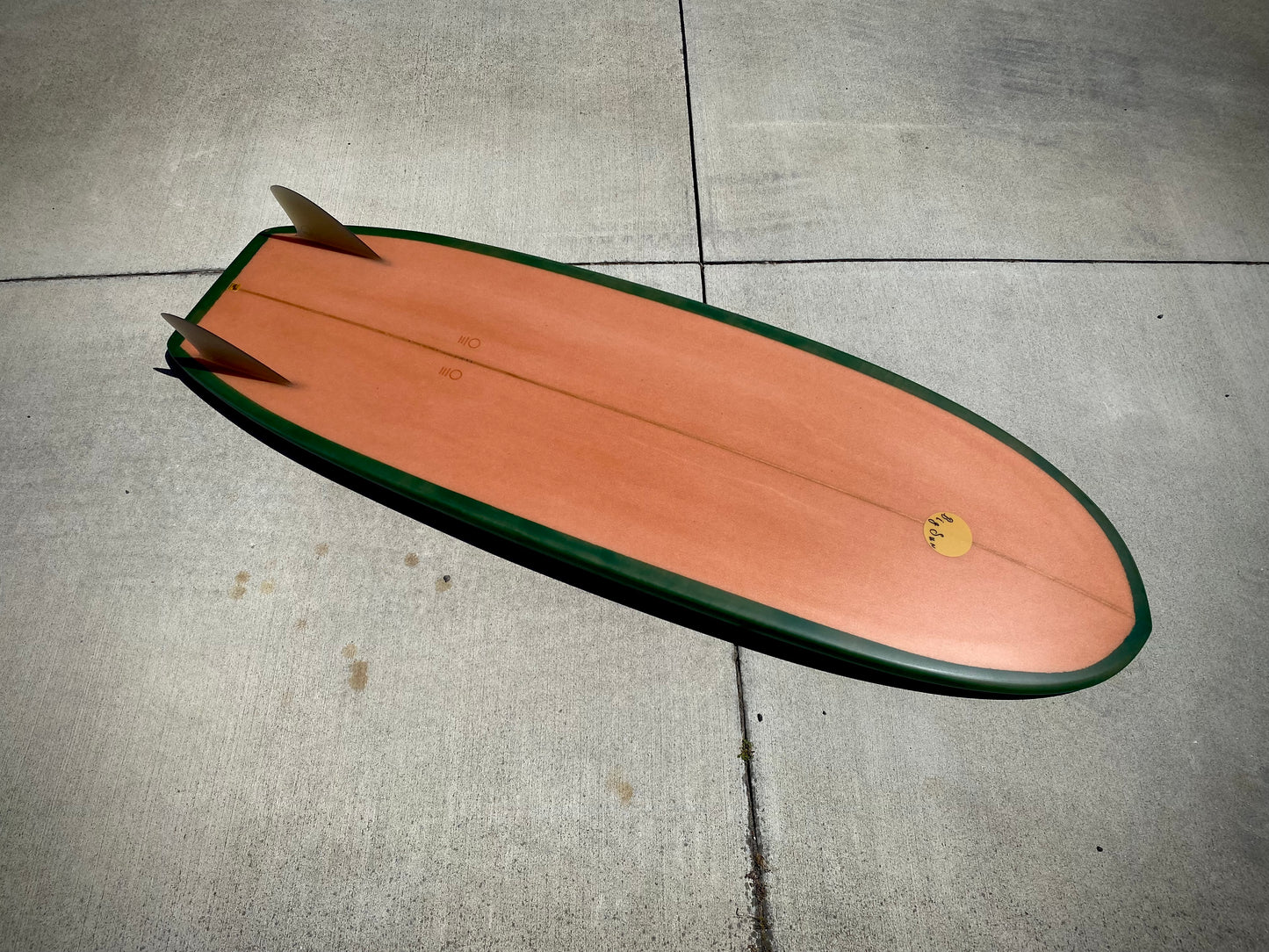 Big Sun - Mini Simmons 5'8 x 22' x 3' @42L Watermelon Tint