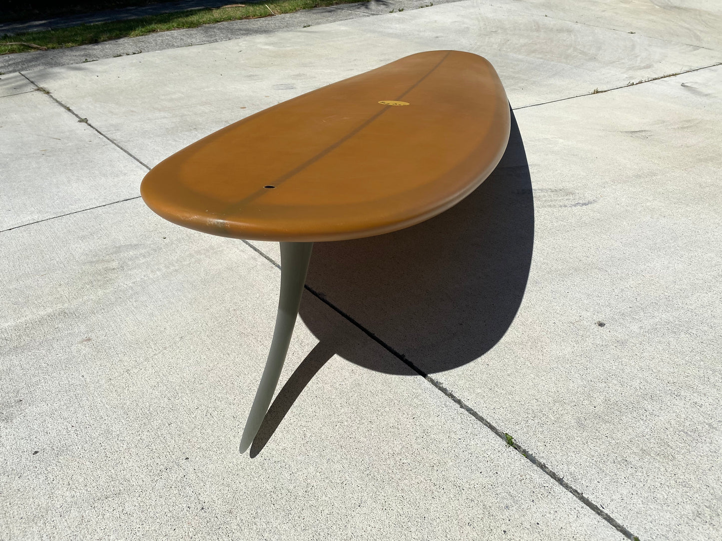 9'7 Involvement Era Log - Pin Tail (Saddle Brown Tint)