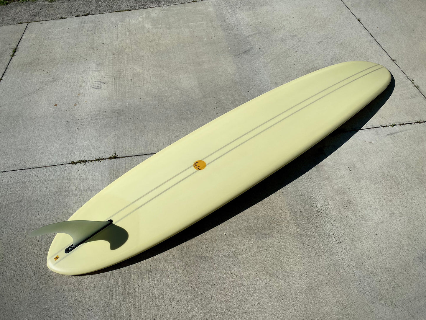 9'6 Hotdogger | Mellow Yellow Pigment | Double Balsa Stringer