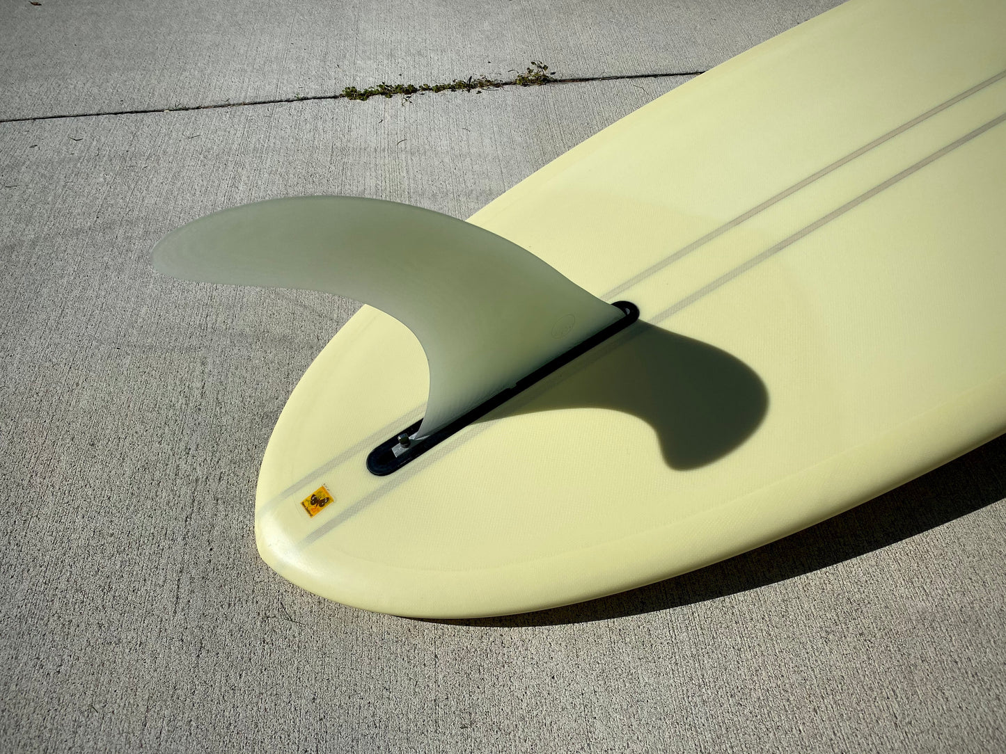 9'6 Hotdogger | Mellow Yellow Pigment | Double Balsa Stringer
