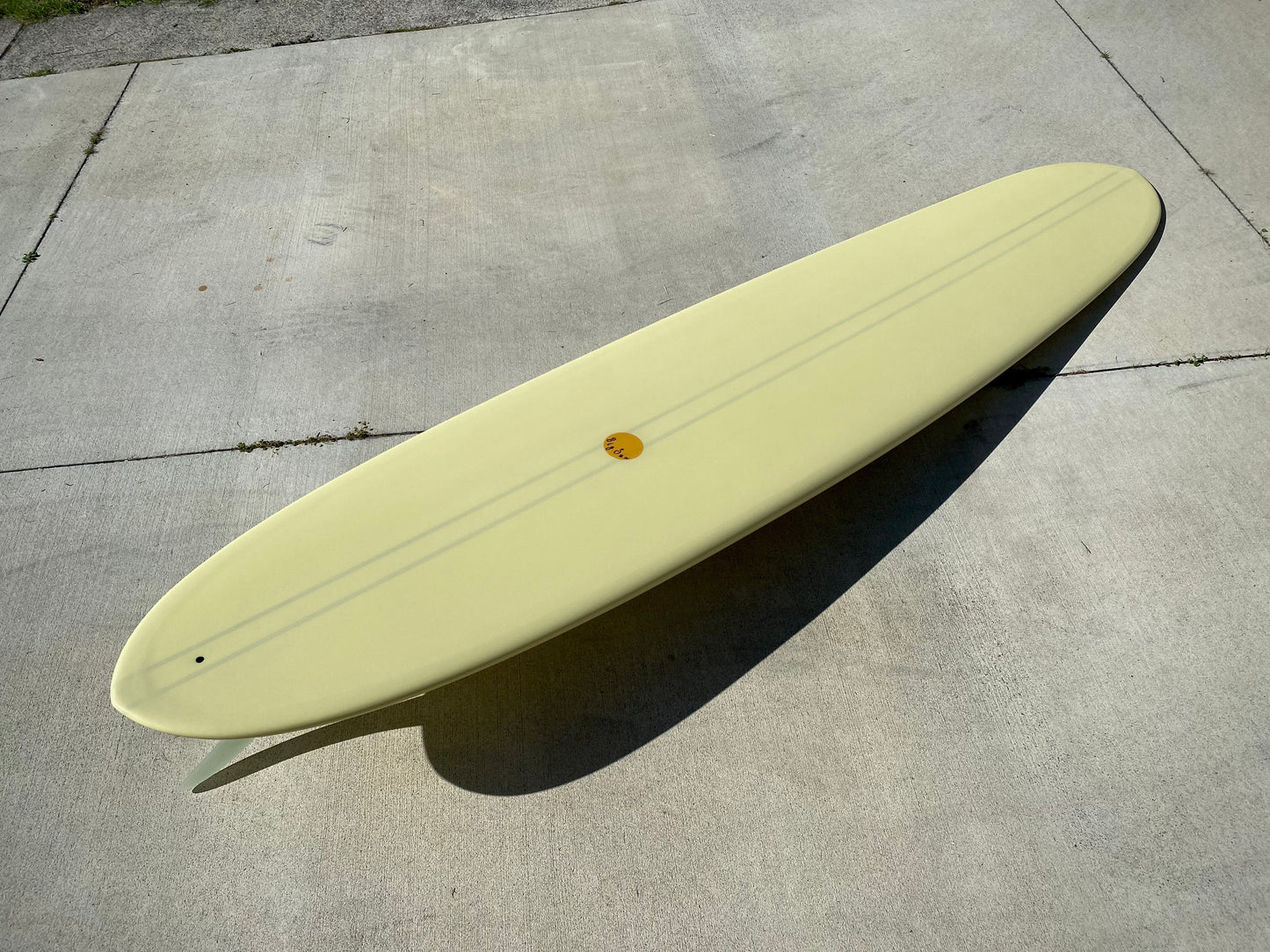 9'6 Hotdogger | Mellow Yellow Pigment | Double Balsa Stringer