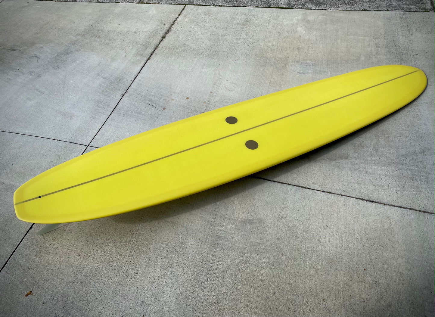 Big Sun Involvement Era Log - 9'7 Square Tail in Yellow Tint