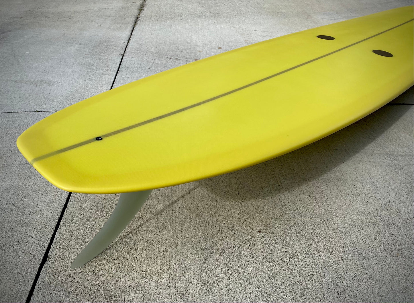 Big Sun Involvement Era Log - 9'7 Square Tail in Yellow Tint