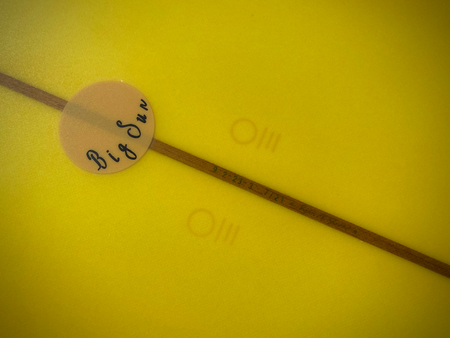 9'2 Involvement Era Log | Square Tail | Yellow