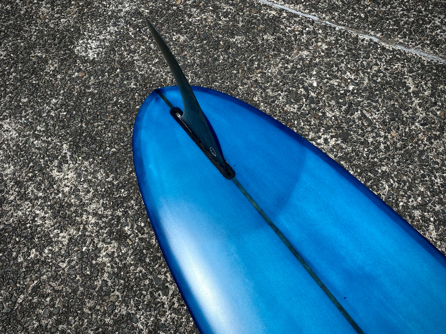 Big Sun Involvement Era Log - 9'7 Cobalt Blue with 10'5 Inch Logger