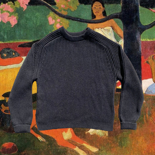 BIG SUN RAGLAN SWEATER