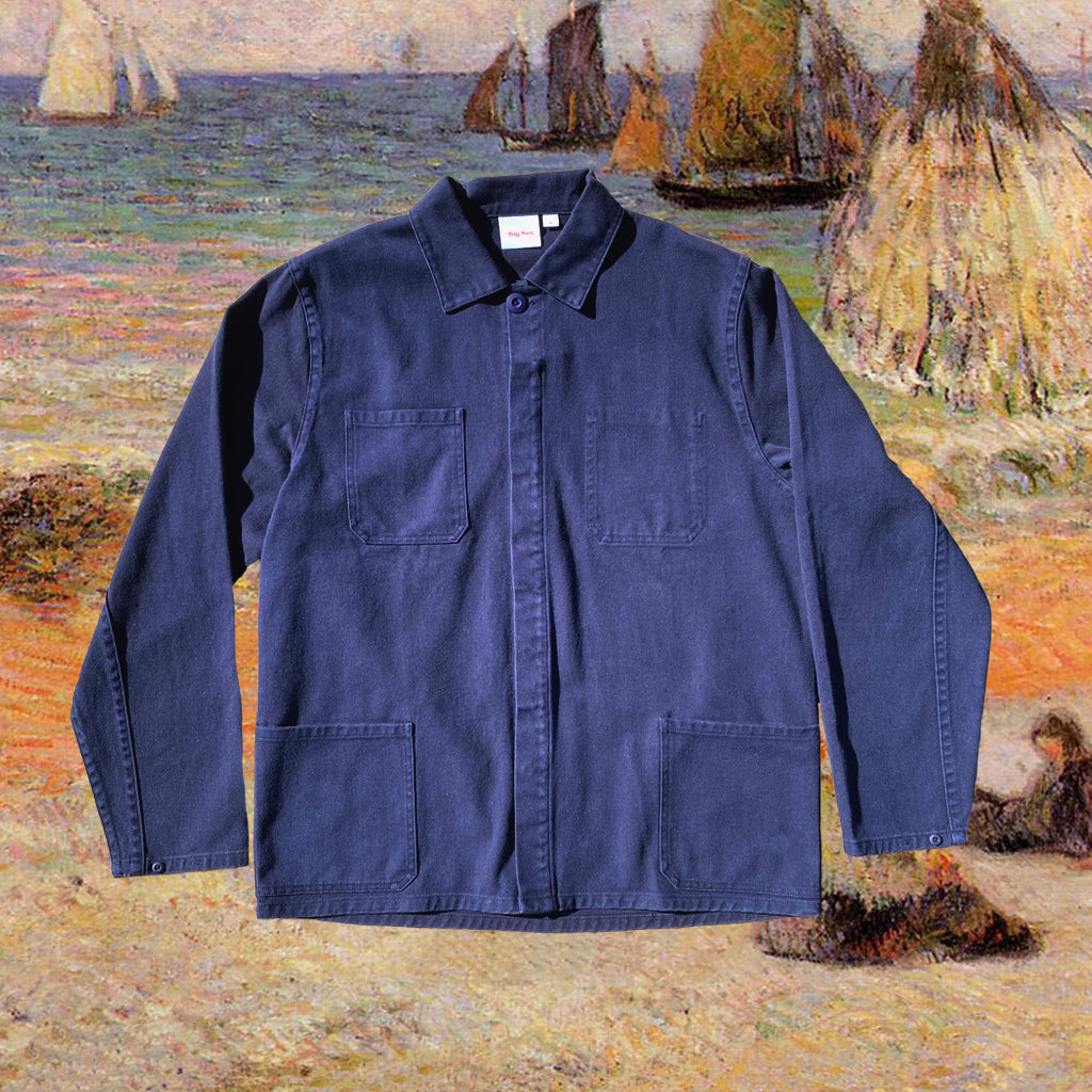 BIG SUN WORKERS JACKET - NAVY