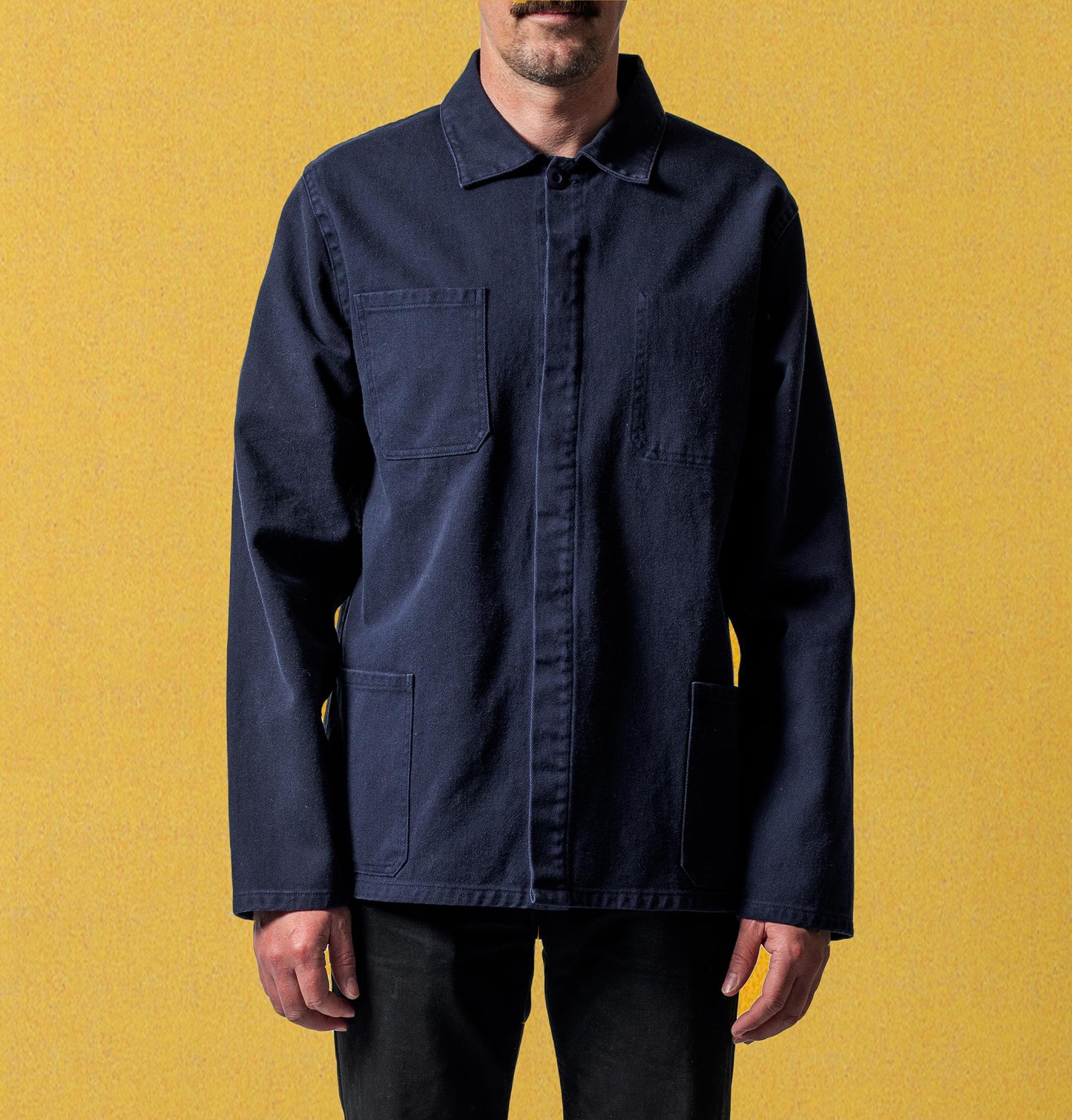BIG SUN WORKERS JACKET - NAVY