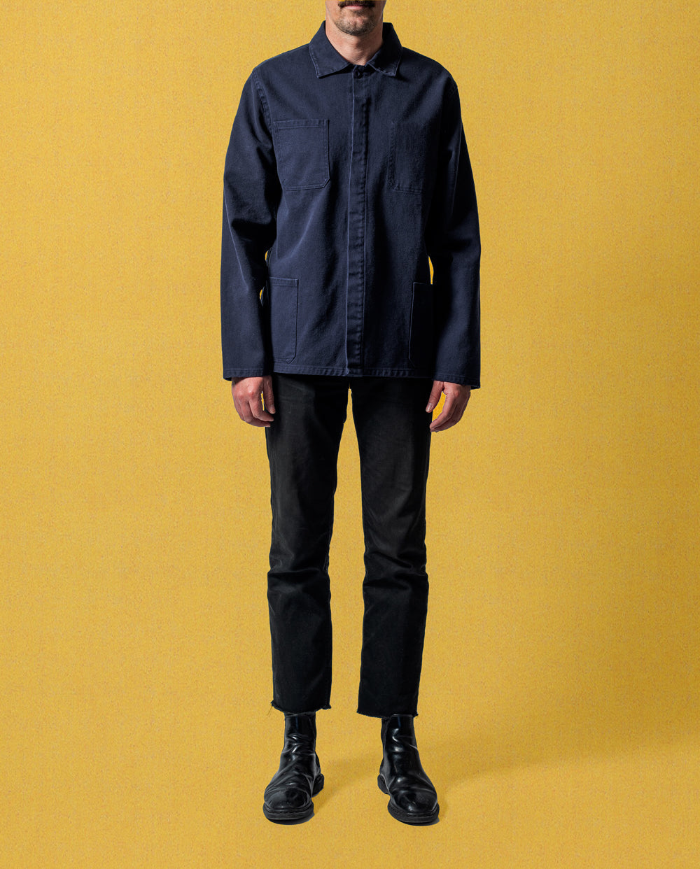 BIG SUN WORKERS JACKET - NAVY