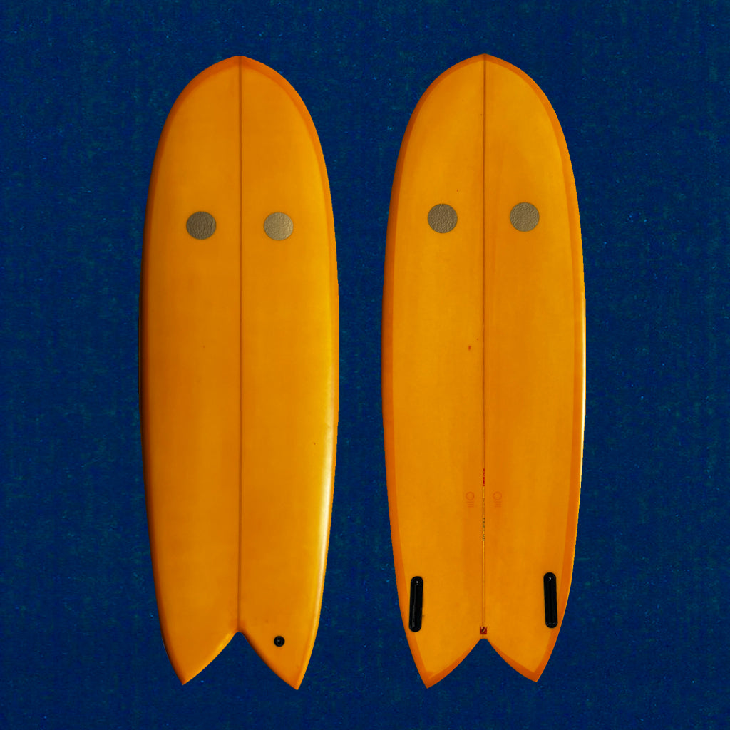 Used 5'8 FRYE FISH  - Ripe Orange Tint