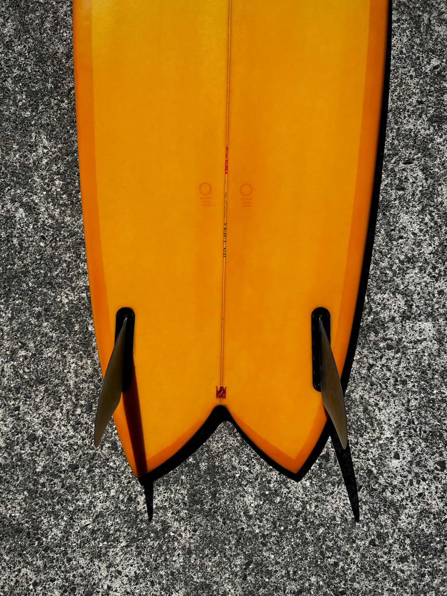 Used 5'8 FRYE FISH  - Ripe Orange Tint