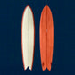 9'2 LONG FISH - Two Tone Resin Work with Pinline