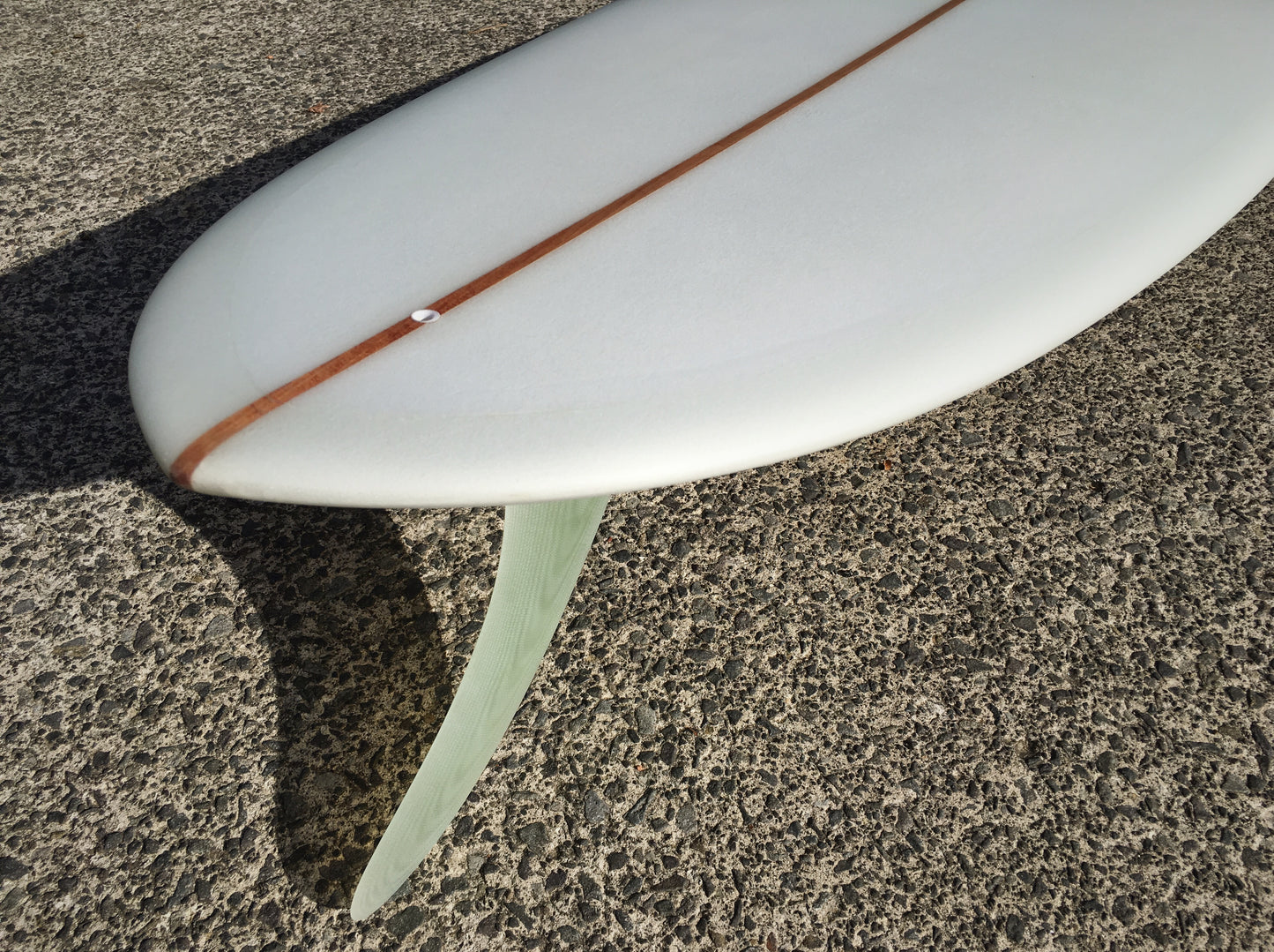 Big Sun Involvement Era Pin Tail - 9'7 Cedar Stringer with 10'5 Inch Logger