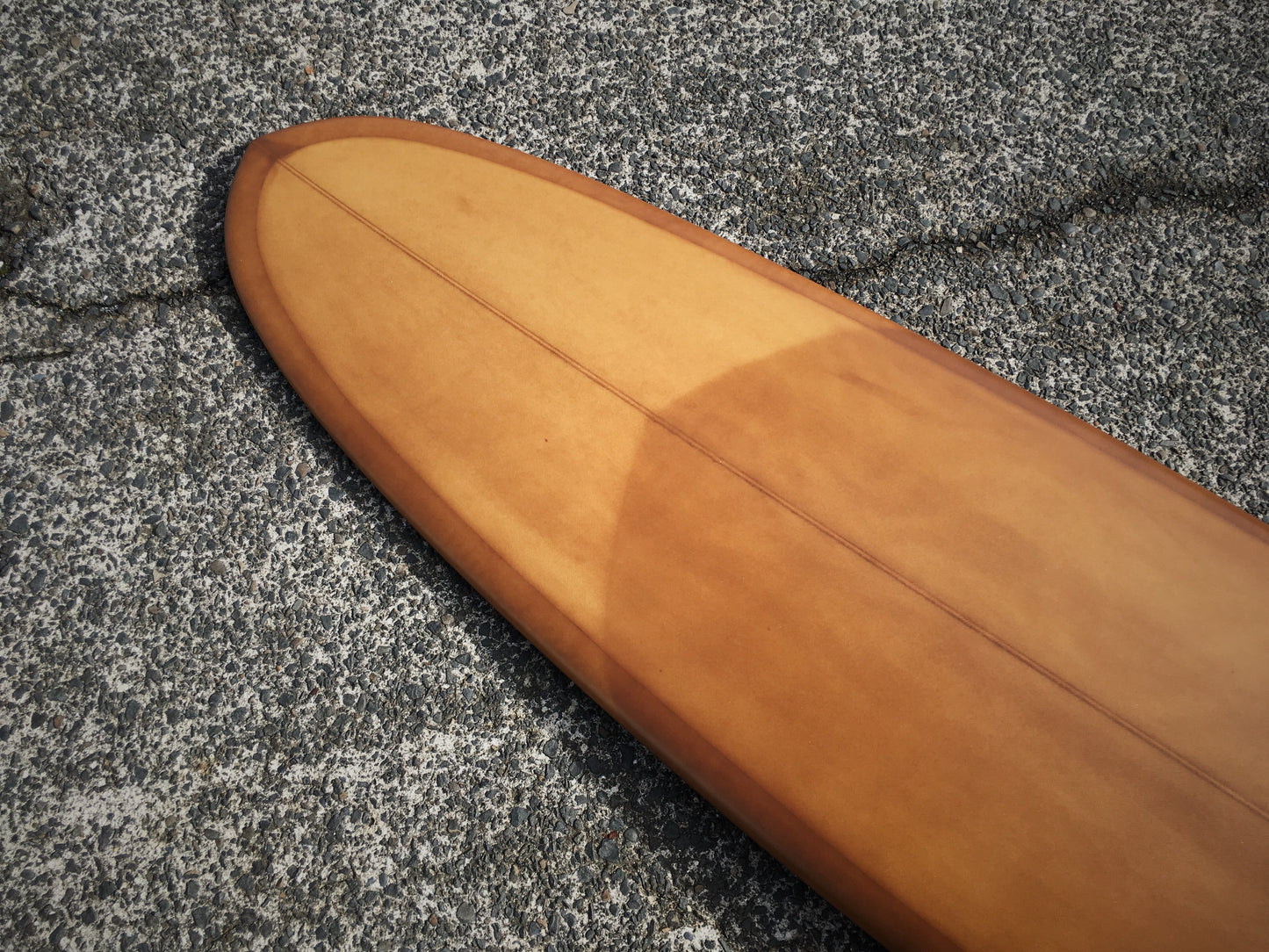 Double Ender Down Rail Midlength - 7'8 Brown Tint and 10' inch Rake