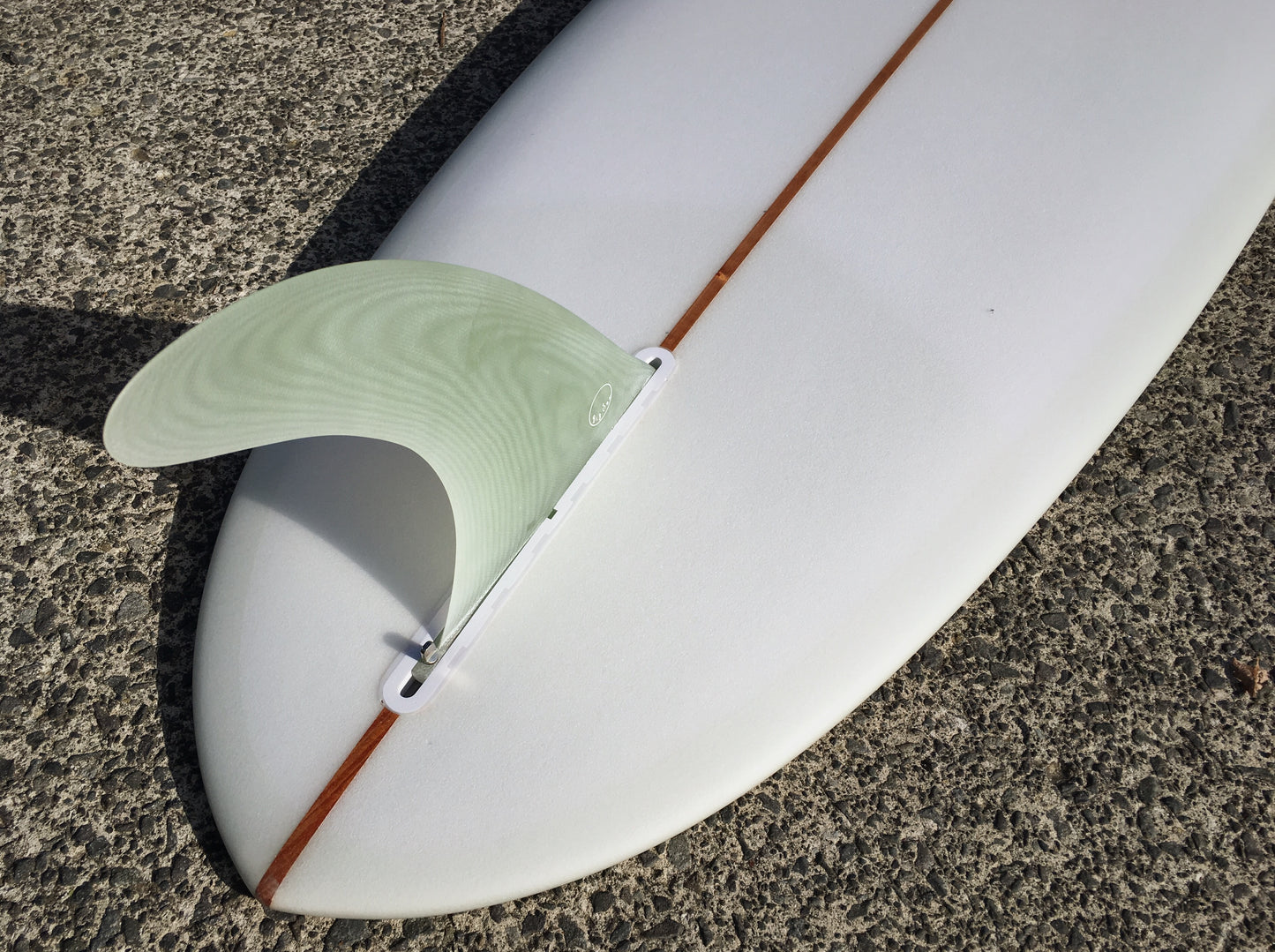Big Sun Involvement Era Pin Tail - 9'7 Cedar Stringer with 10'5 Inch Logger