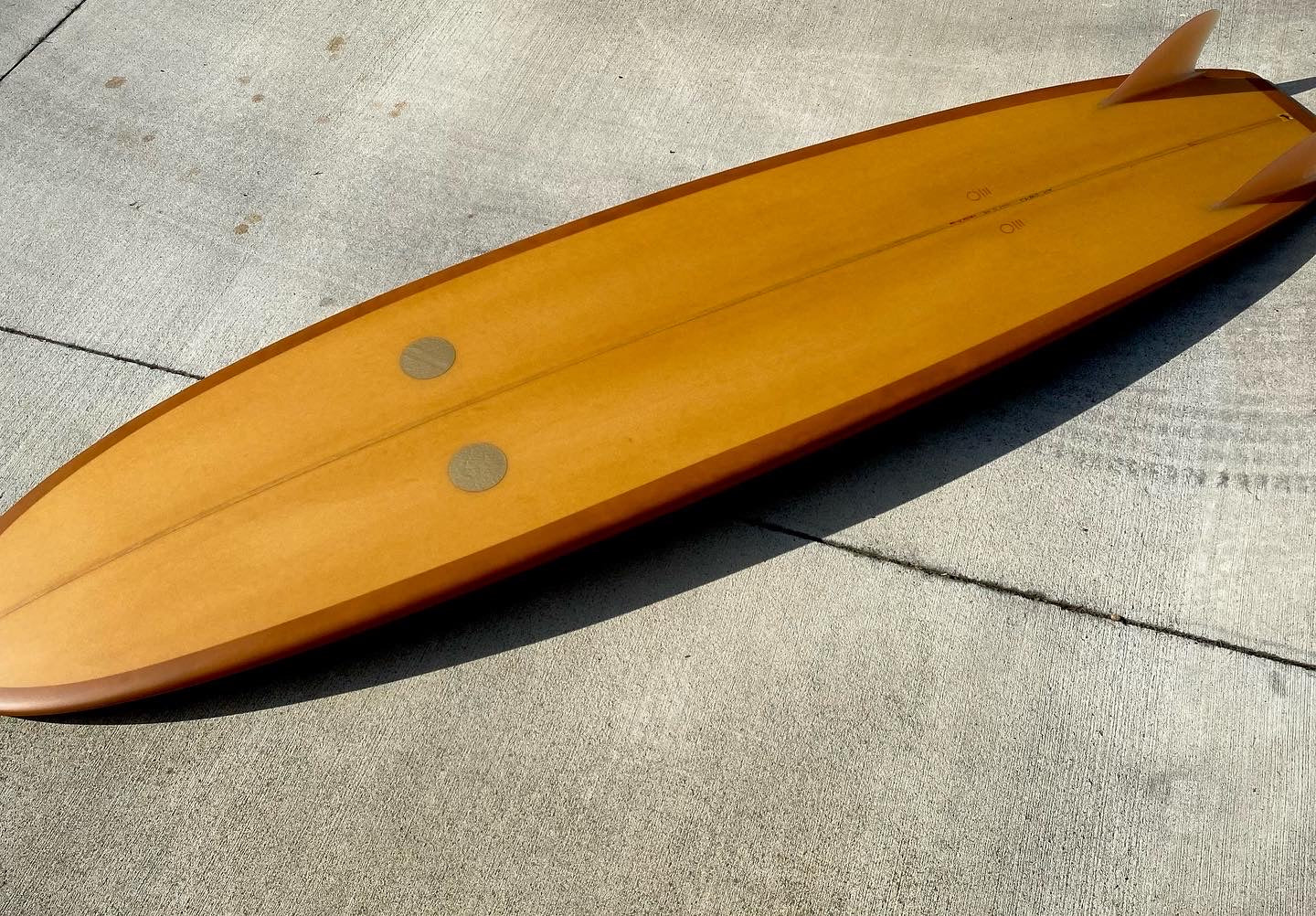 Big Sun Simmons Displacement Hull Keel - 7'6 Saddle Brown