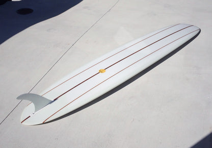 Used Big Log Pin Tail - 9'7 Triple Cedar Stringer with 10'5 Inch Logger