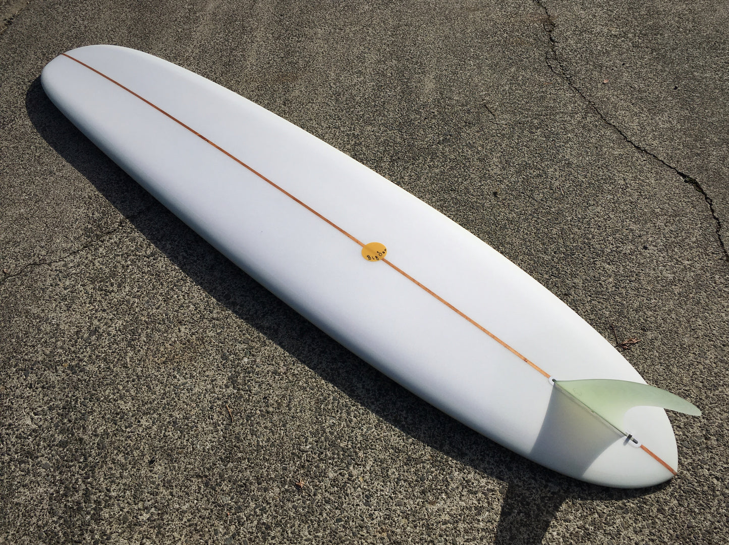 Big Sun Involvement Era Pin Tail - 9'7 Cedar Stringer with 10'5 Inch Logger