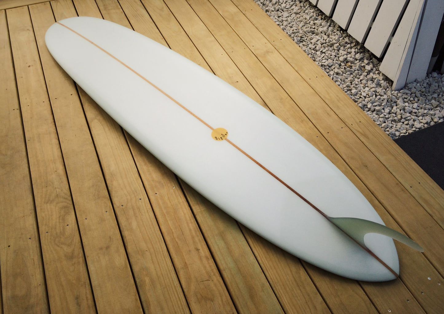 Transition Era Midlength - 8'0 Volan with Cedar Stringer and 10' inch Rake