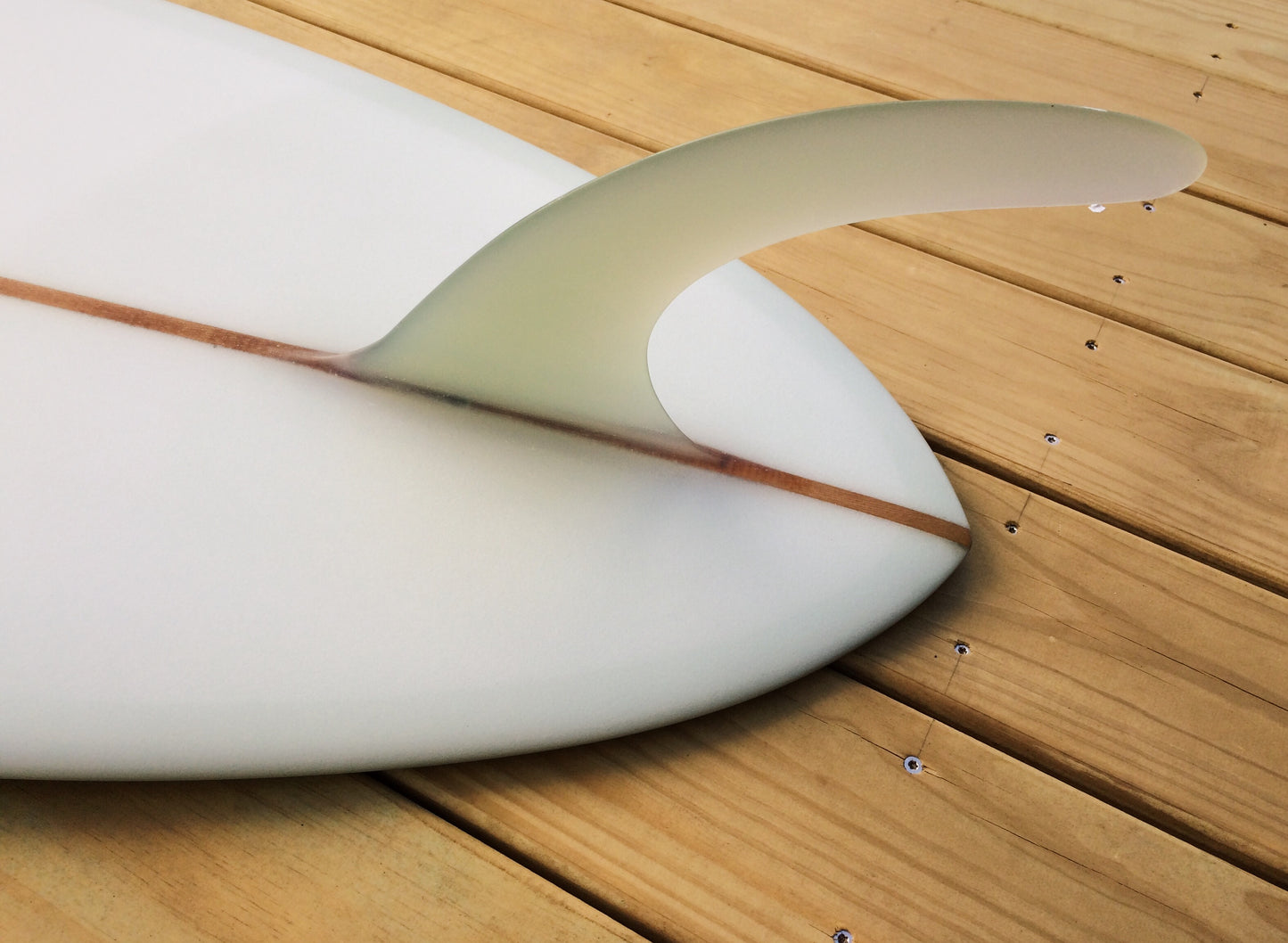 Transition Era Midlength - 8'0 Volan with Cedar Stringer and 10' inch Rake