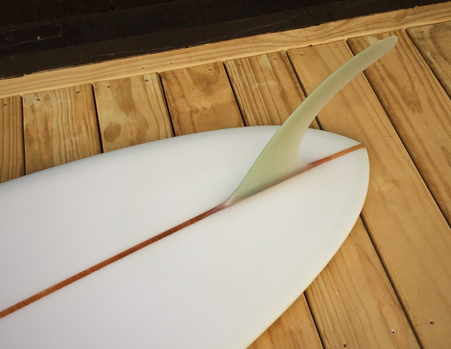 Transition Era Midlength - 8'0 Volan with Cedar Stringer and 10' inch Rake