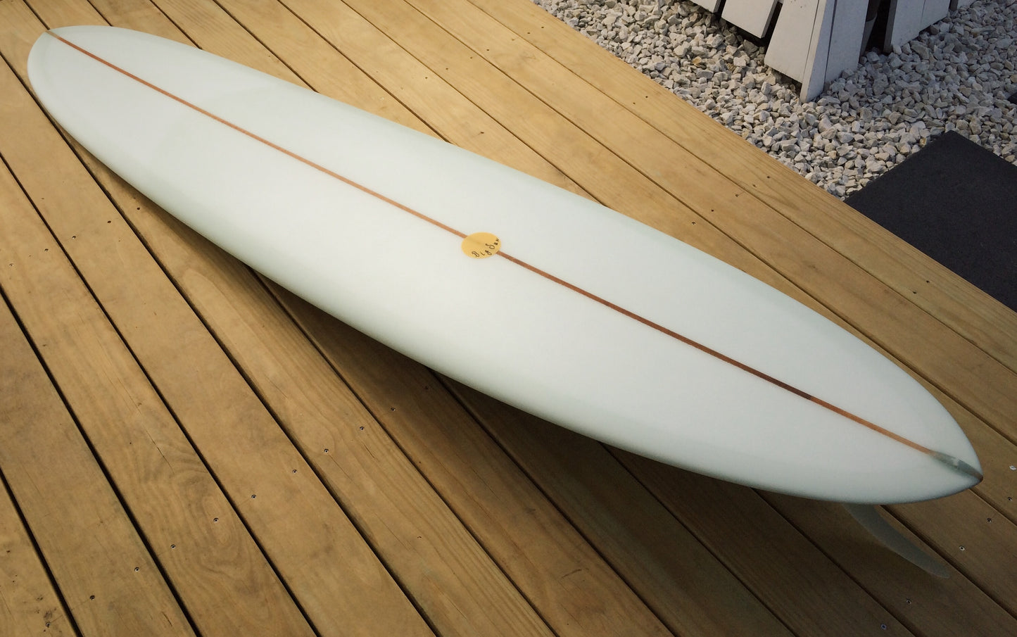 Transition Era Midlength - 8'0 Volan with Cedar Stringer and 10' inch Rake