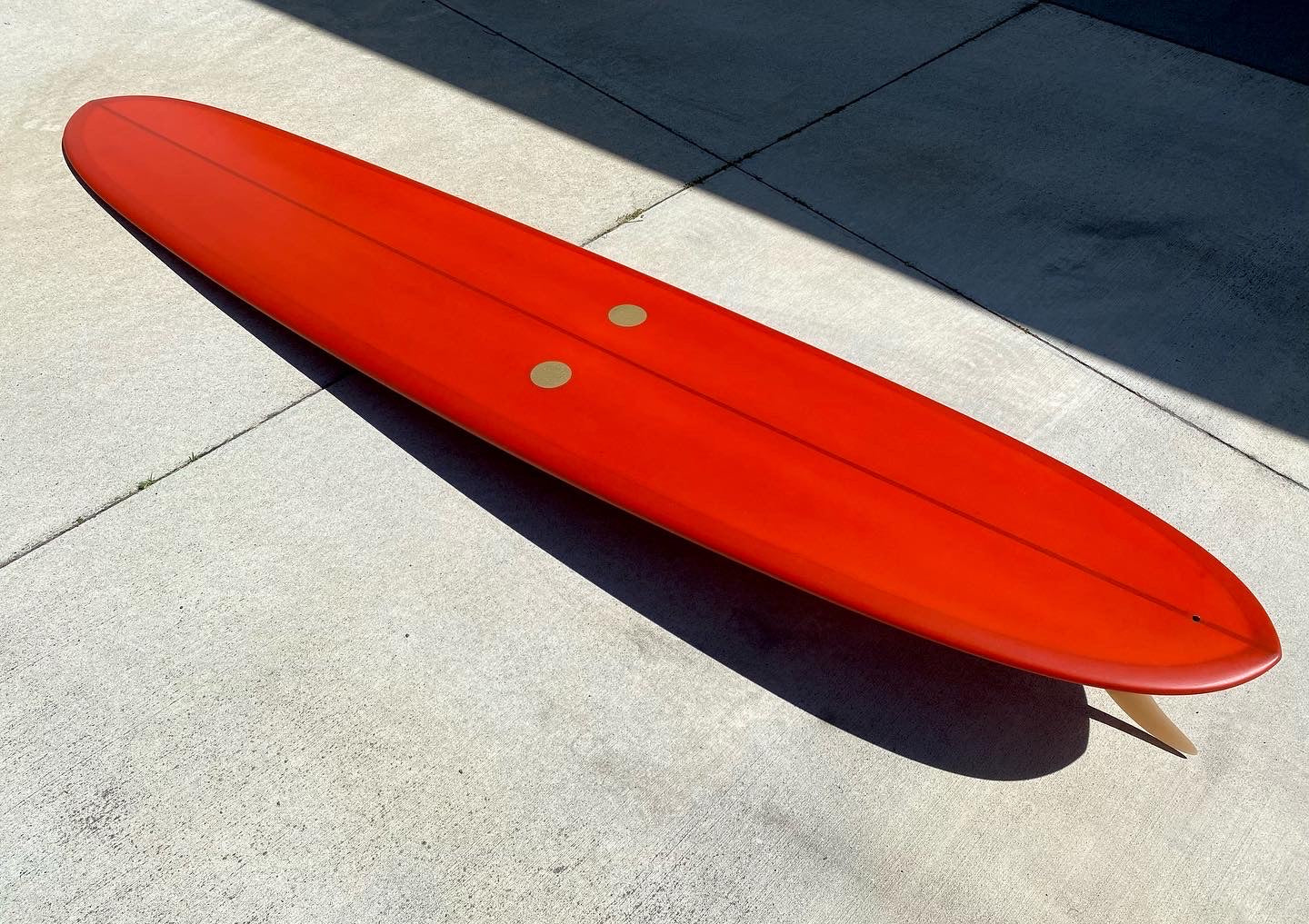 Used | 9'7 Involvement Era Log | Pin Tail | Blood Orange Tint