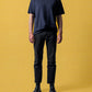 BIG SUN HEMP TEE - NAVY