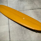 7'8 Twin Pin Midlength - Canary Yellow with Glass in 80's Twins