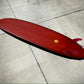 7'0 Twin Pin Midlength in Sun-Dried Red with Glass in 80's Twins