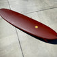 7'0 Twin Pin Midlength in Sun-Dried Red with Glass in 80's Twins