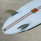 Used 7'2 Twin Pin Midlength - with Glass in 80's Twins