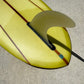 Used 9'2 Hotdogger - Ripe Lemon Tint Triple Cedar Stringer Pin Tail