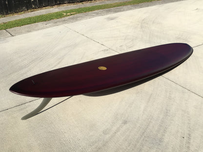 Used Double Ender Down Rail Midlength - 7'8 Pinot Red and 10' inch Rake
