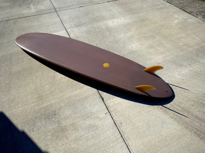 Used 7'8 Twin Pin Midlength - Two Tone with Glass in 80's Twins
