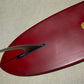 Double Ender Down Rail Midlength - 7'8 Maroon Pigment and 10' inch Rake