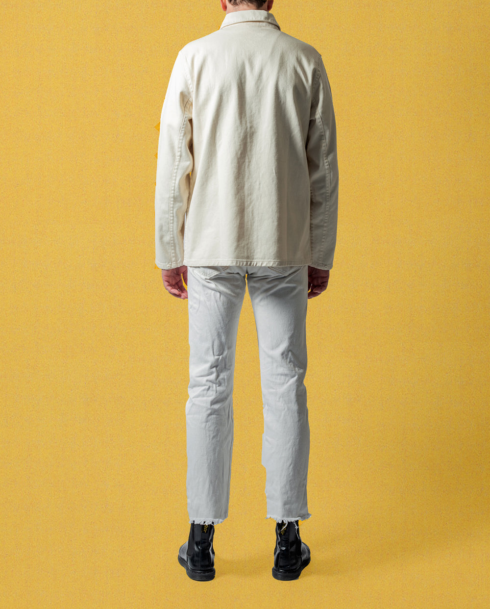 BIG SUN WORKERS JACKET - OFF WHITE