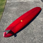 Used Big Log Pin Tail - 9'7 Double Cedar Stringer Ruby Red wrapped bottom